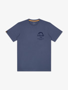 MANTO Society tshirt- steel blue